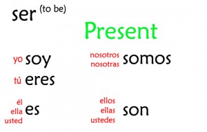 verb - ser (present)